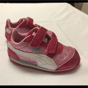 Toddler girls Puma glitz glam sneaker